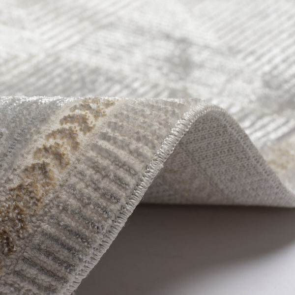 Trans Ocean Liora Manne Rialto Maize Border Area Rug – Soft Transitional Design With High-low Texture & Shine Natural Polyester Ral45689512