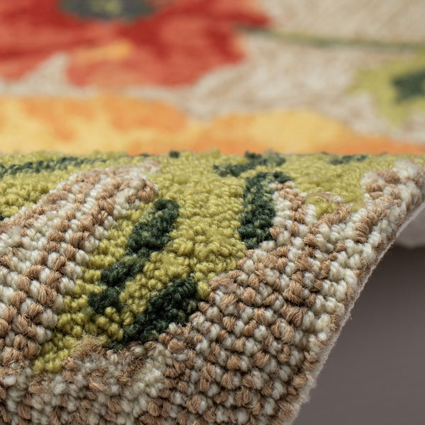 Trans Ocean Liora Manne Ravella Icelandic Poppies Area Rug - Stunning Botanical Design For Indoor/Outdoor Spaces Natural Polypropylene,Acrylic Rvl46227212