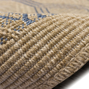 Trans Ocean Liora Manne Sahara Links Indoor/Outdoor Area Rug – Stylish Geometric Design For Versatile Spaces Navy Polypropylene,Polyester Sahr8718633