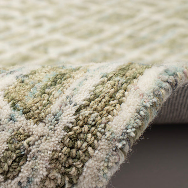 Trans Ocean Liora Manne Savannah Grid Indoor Area Rug - Chic Hand-tufted Wool Design For Modern Living Spaces Sage Wool Pile Svhr8951216