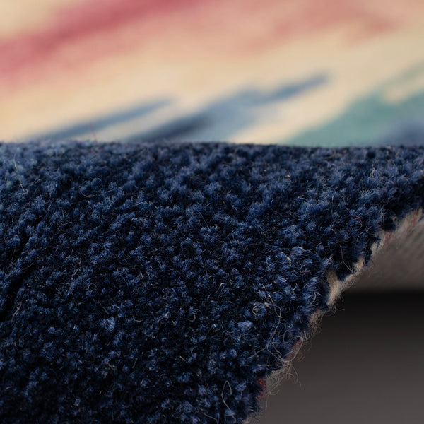 Trans Ocean Liora Manne Tivoli Plush Handmade Wool Area Rug - Contemporary Abstract Design For Elegant Spaces Multi Wool Tiv46814344