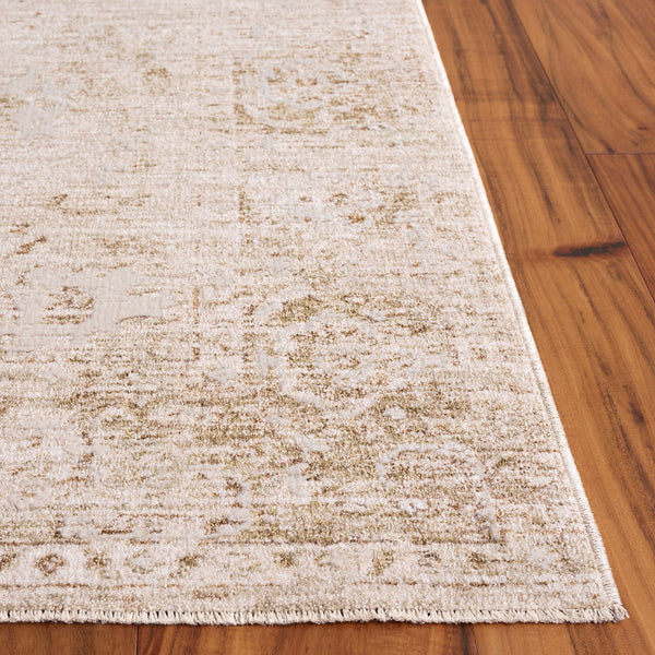 Safavieh Romance Neutral Beige & Ivory Runner Rug — Power-Loomed Turkish Polyester Pile For Soft Durability 2'-0" x 8'-0" ROM310B-28
