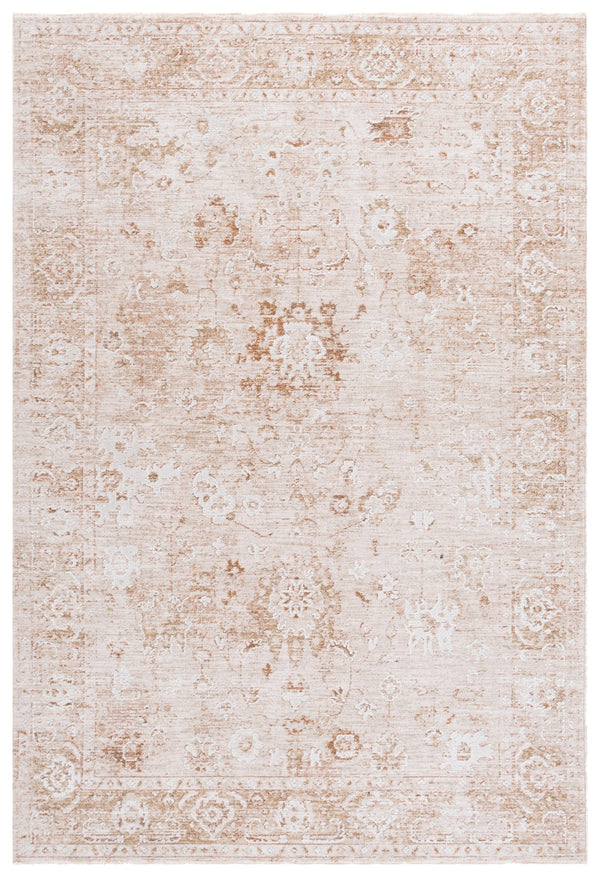 Safavieh Romance Neutral Beige & Ivory Runner Rug — Power-Loomed Turkish Polyester Pile For Soft Durability 2'-0" x 8'-0" ROM310B-28