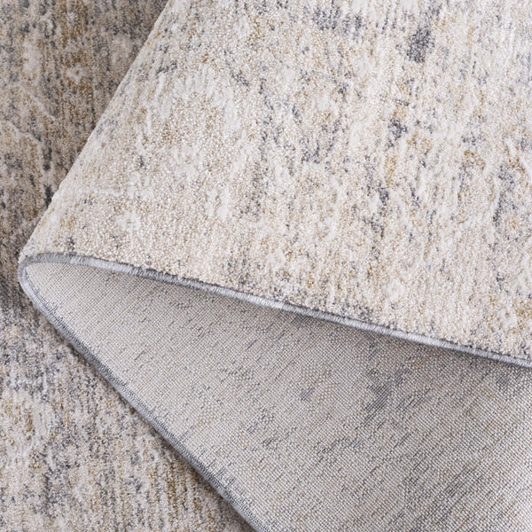 Safavieh Romance Contemporary Grey & Ivory Runner Rug — Low-Profile, Stain-Resistant Polyester Pile, Turkish Craftsmanship 2'-0" x 8'-0" ROM310F-28