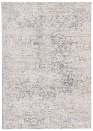 Safavieh Romance Contemporary Grey & Ivory Runner Rug — Low-Profile, Stain-Resistant Polyester Pile, Turkish Craftsmanship 2'-0" x 8'-0" ROM310F-28
