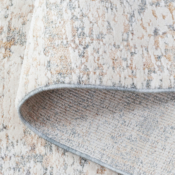 Safavieh Romance Blue Beige Ivory Runner — Low-Profile Durable Power-Loomed Hallway Rug, Transitional Style 2'-0" x 8'-0" ROM312M-28