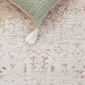 Safavieh Romance Ivory Beige Transitional Runner Rug - Low-Profile 1/4" Pile, Power-Loomed Turkish Durability 2'-0" x 8'-0" ROM314A-28
