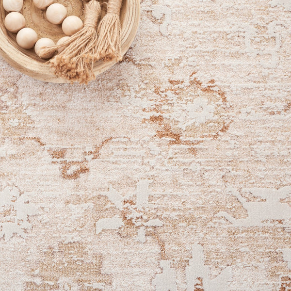 Safavieh Romance Transitional Area Rug - Timeless Elegance For Living Spaces With Vintage Charm & Durability Ivory ,Beige Rust Polyester Pile Rom316a-8
