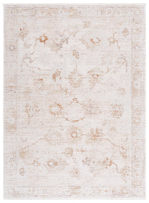 Safavieh Romance Large Ivory Beige-Rust Area Rug — Timeless Neutral Grounding Piece, Low-Profile Durable Pile 9'-0" x 12'-0" ROM316A-9