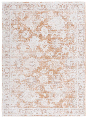 Safavieh Romance Transitional Area Rug - Timeless Elegance For Living Spaces With Vintage Charm & Durability Rust ,Beige Ivory Polyester Pile Rom316p-8