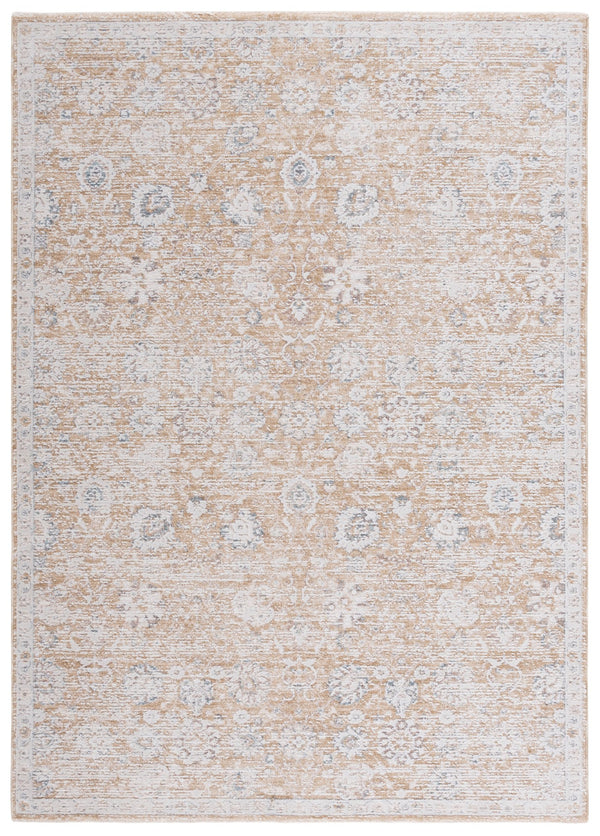 Safavieh Romance Runner In Beige And Ivory Tones, Low-Profile Durable Pile, Transitional Elegance For Halls 2'-0" x 8'-0" ROM320B-28