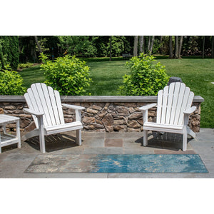 Trans Ocean Liora Manne Marina Coastal Area Rug – Vibrant Graphic Design For Indoor And Outdoor Spaces Blue Polypropylene,Polyester Mnar8806804