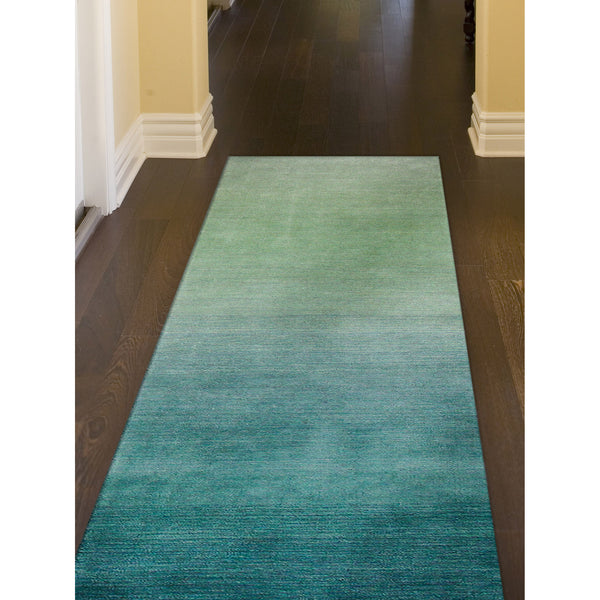 Trans Ocean Liora Manne Arca Ombre Indoor Wool Area Rug - Stylish Contemporary Accent For Elegant Spaces Blue Wool Acar8920604