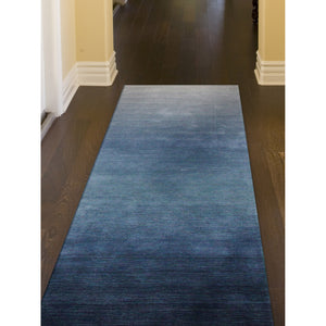 Trans Ocean Liora Manne Arca Ombre Indoor Wool Area Rug - Stylish Contemporary Accent For Elegant Spaces Navy Wool Acar8920633