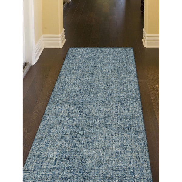 Trans Ocean Liora Manne Savannah Fantasy Indoor Hand Tufted Wool Area Rug - Soft, Textured Casual Accent Piece Blue Wool Pile Svhr8950303