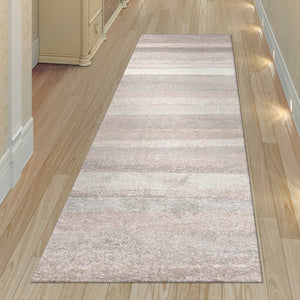Trans Ocean Liora Manne Fiord Stripe Indoor Area Rug - Durable Transitional Design With Warm Earth Tones Natural Polyester Fidr8632412