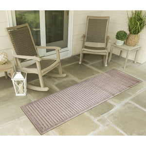 Trans Ocean Liora Manne Malibu Indoor/Outdoor Area Rug - Stylish Geometric Design For Any Space, Versatile Use Natural Polypropylene,Polyester Maur8822312