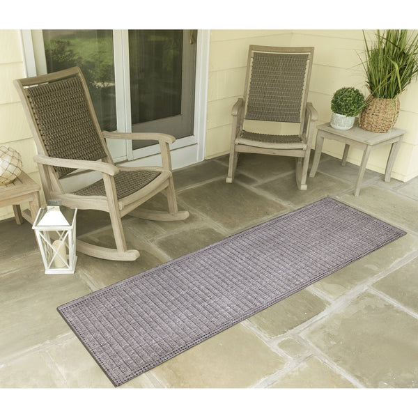 Trans Ocean Liora Manne Malibu Indoor/Outdoor Area Rug - Stylish Geometric Design For Any Space, Versatile Use Grey Polypropylene,Polyester Maur8822347