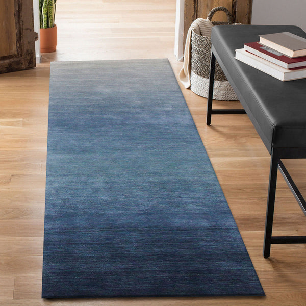Trans Ocean Liora Manne Arca Ombre Indoor Wool Area Rug - Stylish Contemporary Accent For Elegant Spaces Navy Wool Acar8920633