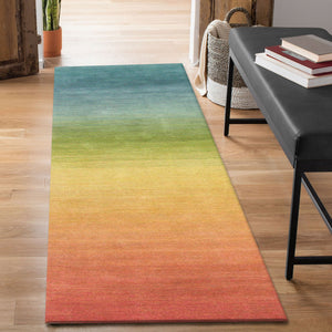 Trans Ocean Liora Manne Arca Ombre Indoor Wool Area Rug - Stylish Contemporary Accent For Elegant Spaces Multi Wool Acar8920644