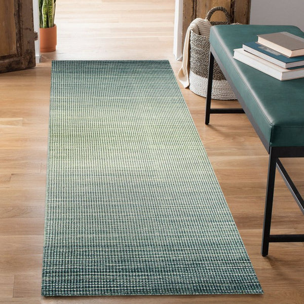 Trans Ocean Liora Manne Aruba Ombre Indoor Hand Woven Wool Area Rug - Elegant Transitional Accent For Home Blue Wool Arbr8753504