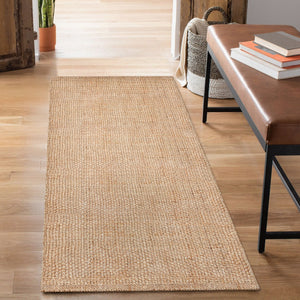 Trans Ocean Liora Hand Woven Jute Area Rug - Durable, Textured Flatweave For Stylish Indoor Spaces & Décor Natural Jute Payr5104512