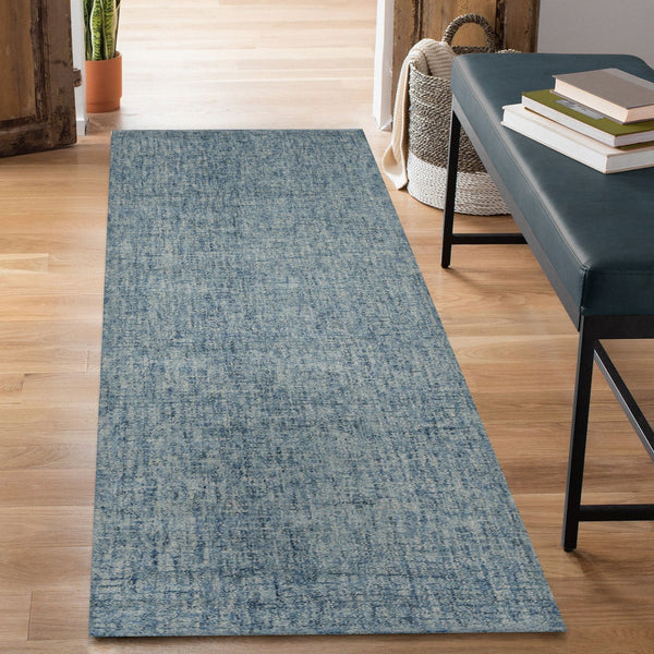 Trans Ocean Liora Manne Savannah Fantasy Indoor Hand Tufted Wool Area Rug - Soft, Textured Casual Accent Piece Blue Wool Pile Svhr8950303