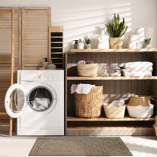 Trans Ocean Liora Manne Carmel Pyramid Indoor/Outdoor Area Rug - Contemporary Geometric Design For Stylish Spaces Green Polypropylene,Polyester Crer5849606