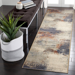 Trans Ocean Liora Manne Ariana Mystic Indoor Area Rug - Contemporary Abstract Design For Modern Spaces Blue Polypropylene Arnr8923503