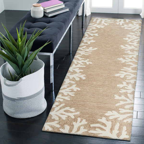 Trans Ocean Liora Manne Capri Coastal Indoor/Outdoor Area Rug - Vibrant Tropical Design For Any Space Natural Polyester,Acrylic Capr5162012