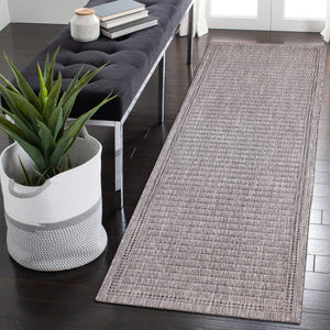 Trans Ocean Liora Manne Malibu Indoor/Outdoor Area Rug - Stylish Geometric Design For Any Space, Versatile Use Grey Polypropylene,Polyester Maur8822347