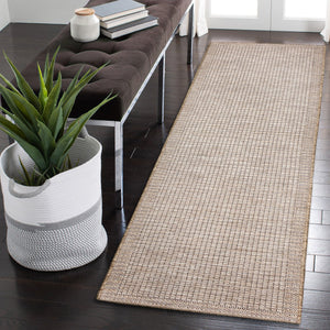 Trans Ocean Liora Manne Orly Textured Indoor/Outdoor Area Rug - Rustic Basketweave Design For Any Space Natural Polypropylene Olyr8648012