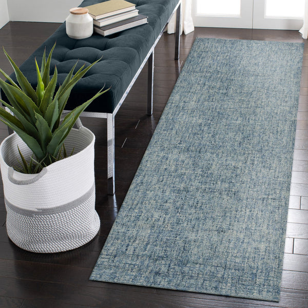 Trans Ocean Liora Manne Savannah Fantasy Indoor Hand Tufted Wool Area Rug - Soft, Textured Casual Accent Piece Blue Wool Pile Svhr8950303