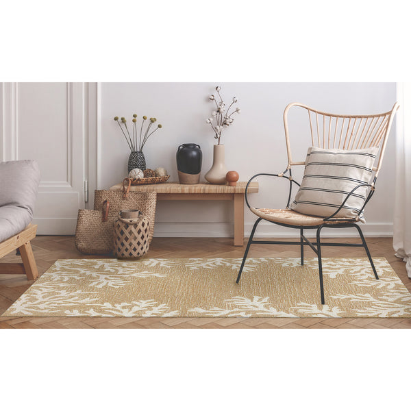 Trans Ocean Liora Manne Capri Coastal Indoor/Outdoor Area Rug - Vibrant Tropical Design For Any Space Natural Polyester,Acrylic Cap46162012