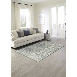 Trans Ocean Liora Manne Savannah Grid Indoor Area Rug - Chic Hand-tufted Wool Design For Modern Living Spaces Blue Wool Pile Svh46951204
