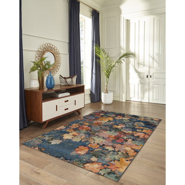 Trans Ocean Liora Manne Marina Fall In Love Area Rug - Vibrant Botanical Design For Indoor & Outdoor Spaces Multi Polypropylene,Polyester Mna45808344
