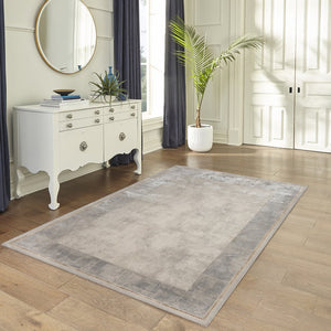 Trans Ocean Liora Manne Rialto Maize Border Area Rug – Soft Transitional Design With High-low Texture & Shine Natural Polyester Ral45689512