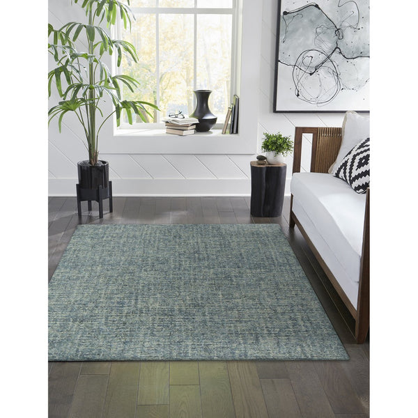 Trans Ocean Liora Manne Savannah Fantasy Indoor Hand Tufted Wool Area Rug - Soft, Textured Casual Accent Piece Blue Wool Pile Svh46950303