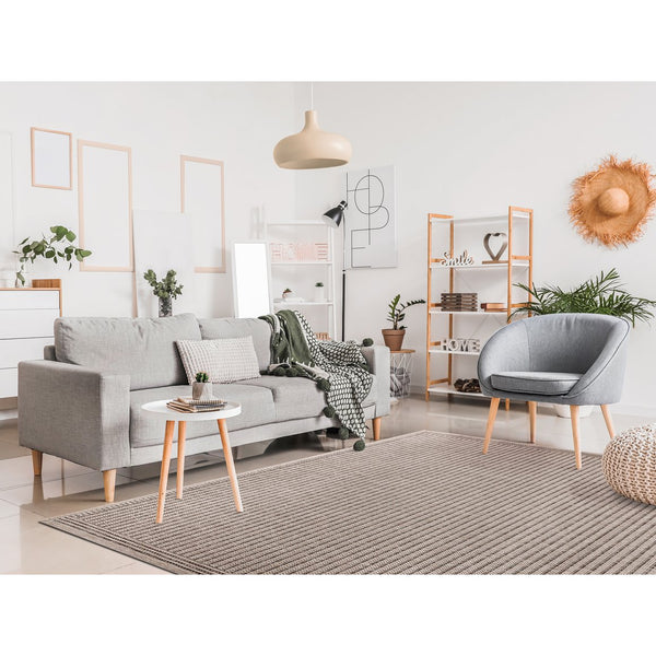 Trans Ocean Liora Manne Malibu Indoor/Outdoor Area Rug - Stylish Geometric Design For Any Space, Versatile Use Natural Polypropylene,Polyester Maus8822312