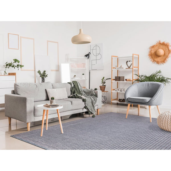 Trans Ocean Liora Manne Malibu Indoor/Outdoor Area Rug - Stylish Geometric Design For Any Space, Versatile Use Navy Polypropylene,Polyester Maus8822333