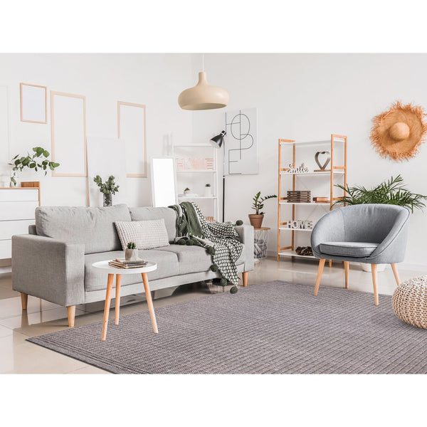 Trans Ocean Liora Manne Malibu Indoor/Outdoor Area Rug - Stylish Geometric Design For Any Space, Versatile Use Grey Polypropylene,Polyester Maus8822347