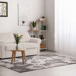 Trans Ocean Liora Manne Carmel Sunflower Field Area Rug - Transitional Botanical Design For Indoor & Outdoor Spaces Black Polypropylene,Polyester Cre69848348