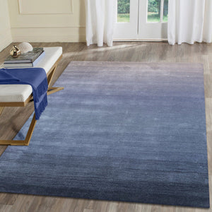 Trans Ocean Liora Manne Arca Ombre Indoor Wool Area Rug - Stylish Contemporary Accent For Elegant Spaces Navy Wool Aca46920633