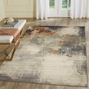 Trans Ocean Liora Manne Ariana Mystic Indoor Area Rug - Contemporary Abstract Design For Modern Spaces Blue Polypropylene Arn45923503
