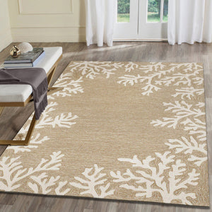 Trans Ocean Liora Manne Capri Coastal Indoor/Outdoor Area Rug - Vibrant Tropical Design For Any Space Natural Polyester,Acrylic Cap23162012
