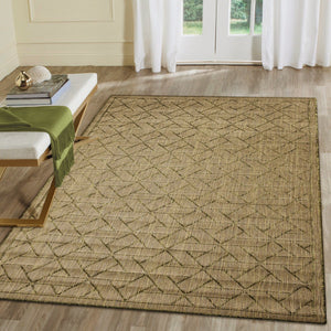 Trans Ocean Liora Manne Carmel Pyramid Indoor/Outdoor Area Rug - Contemporary Geometric Design For Stylish Spaces Green Polypropylene,Polyester Cre69849606