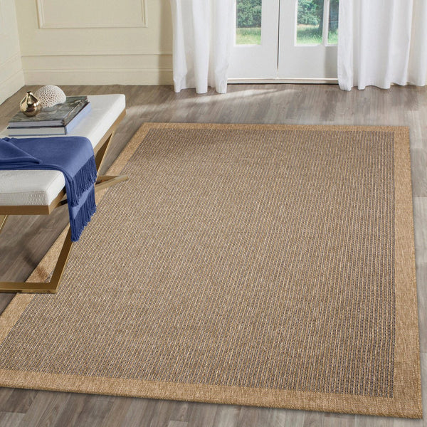 Trans Ocean Liora Manne Sahara Texture Border Indoor/Outdoor Area Rug - Elegant, Versatile Design For Any Space Navy Polypropylene,Polyester Sah45719033