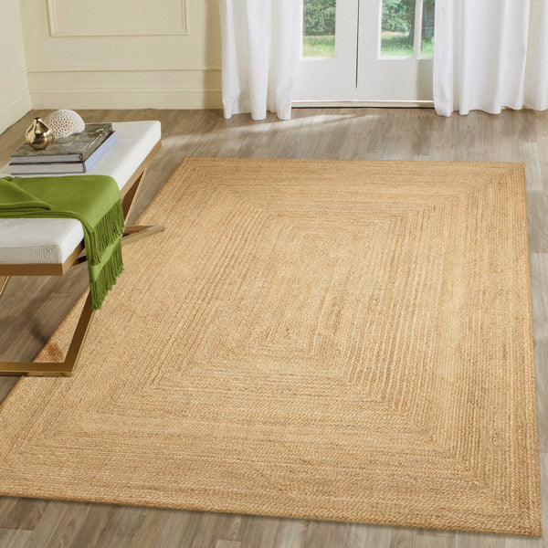 Trans Ocean Liora Manne Tulum Hand Woven Jute Area Rug - Stylish, Durable, And Versatile For Any Space Natural Jute Tml80103112