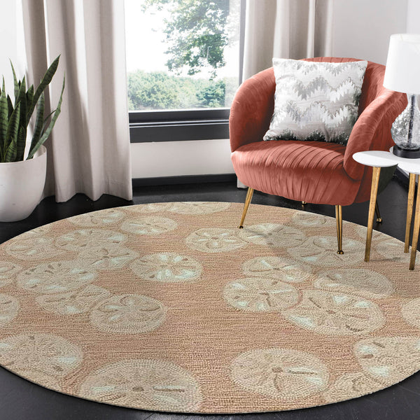 Trans Ocean Liora Handmade Coastal Area Rug - Durable Synthetic Blend With Beach-inspired Design For Any Space Natural Polyester,Acrylic Capd3175612