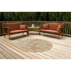 Trans Ocean Liora Handmade Coastal Area Rug - Durable Synthetic Blend With Beach-inspired Design For Any Space Natural Polyester,Acrylic Capd3175612